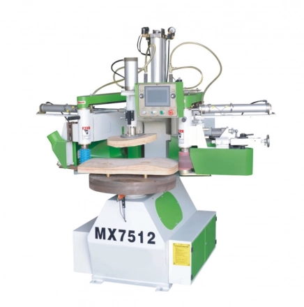 MX7212/MX7512 Automatic Woodworking Profiling copy spindle moulder Router Edge Milling and Shaping Machine