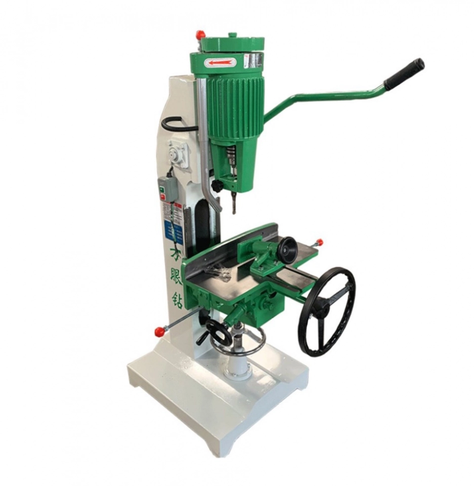 MZ1610  Manual type Vertical Chisel Mortiser machine with air blow (4)
