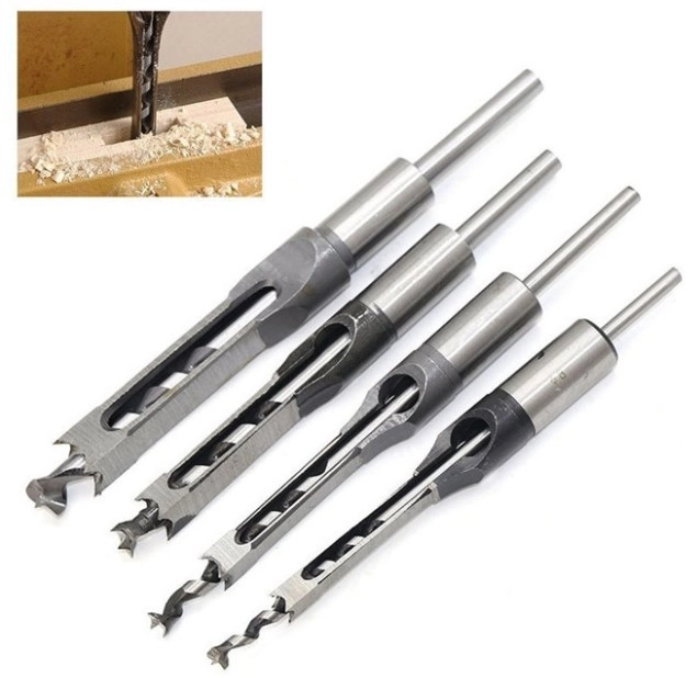MZ1610 Penumatic type Vertical mortiser drilling machine with air blow for woodworking (4)
