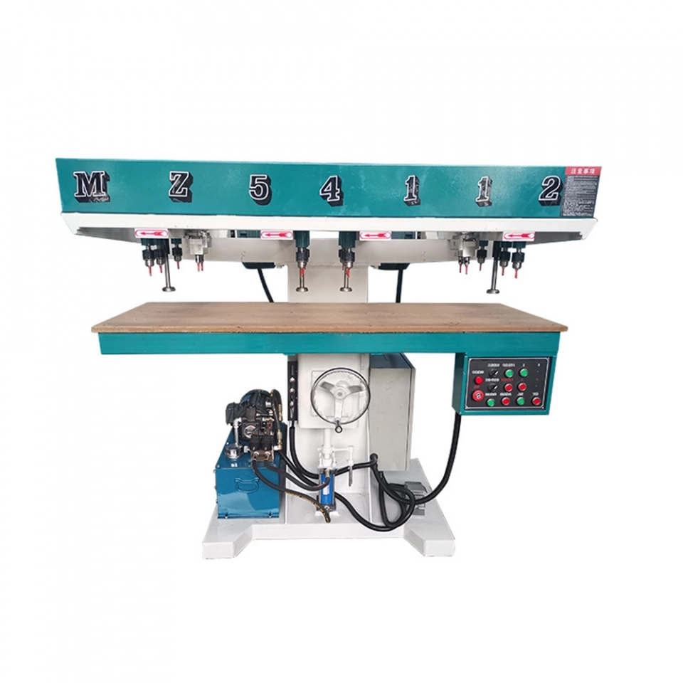 MZ54112 woodworking vertical adjustable multi spindle wood Vertical drilling Boring Machine