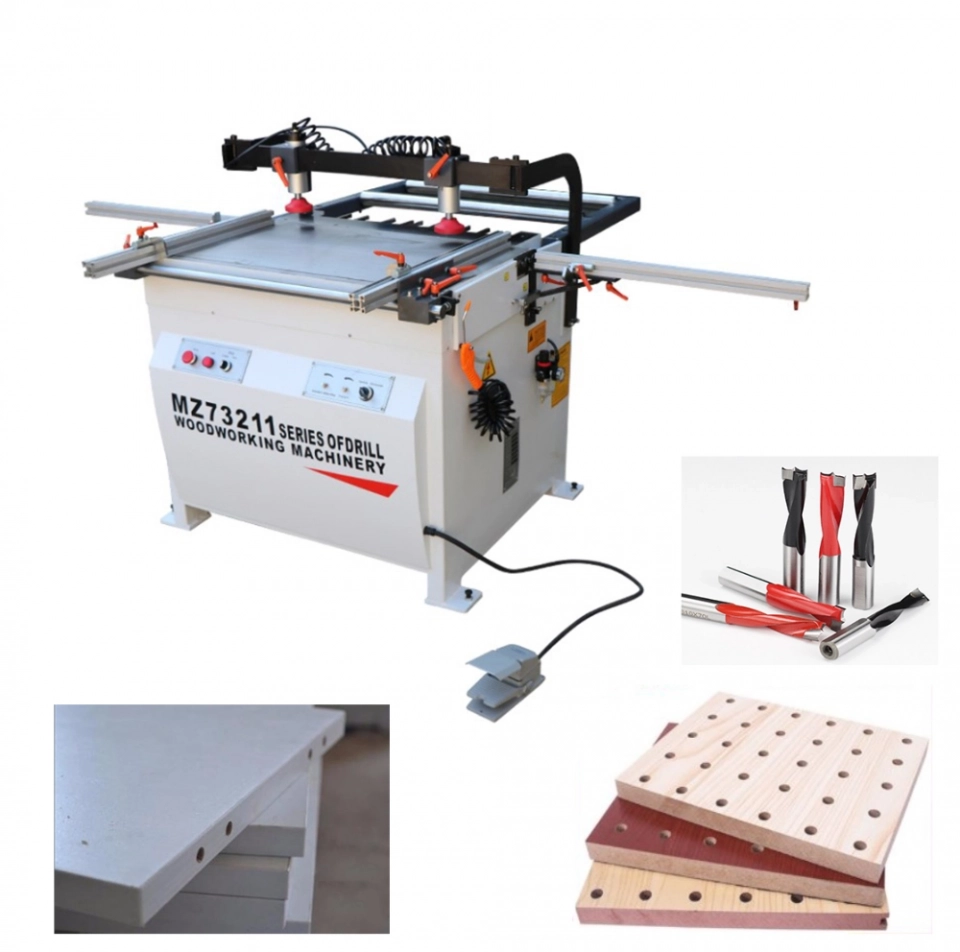 MZ73211/MZ73211B Woodworking Single Row Multiple Head Multi-boring Drilling Machine (2) MZ73211/MZ73211B Woodworking Single Row Multiple Head Multi-boring Drilling Machine (2)