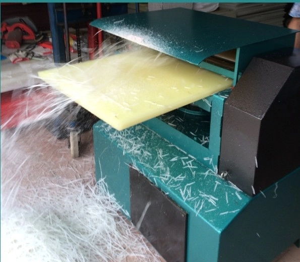 630/830/1050mm Plastic Sheet Board Planing Machine Thickness Board Cutting For Rubber Nylon PE (2)