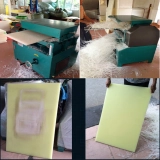 630/830/1050mm Plastic Sheet Board Planing Machine Thickness Board Cutting For Rubber Nylon PE (7)