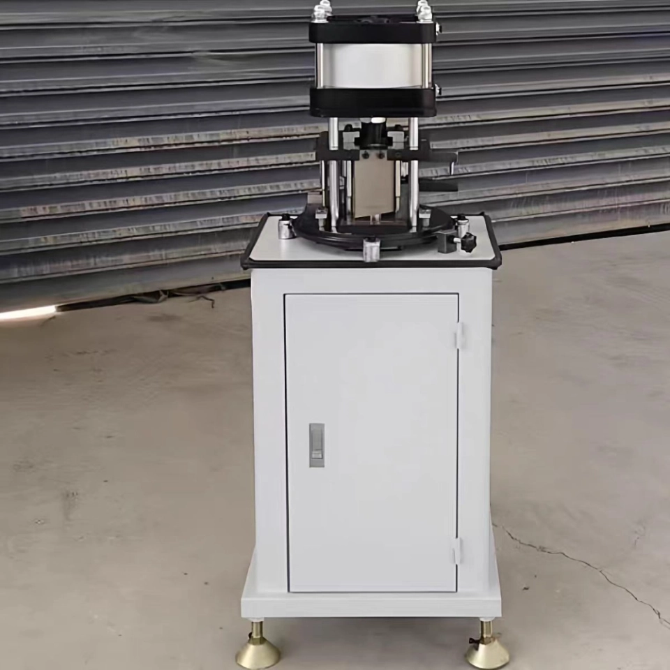 Pneumatic 5-Station Rotary Punching Machine for Aluminum Profile Window Door & Photo Frame (4) Pneumatic 5-Station Rotary Punching Machine for Aluminum Profile Window Door & Photo Frame (4)