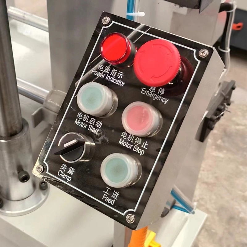 Pneumatic End Milling Machine for Aluminum Window and Door Frame Processing (5) Pneumatic End Milling Machine for Aluminum Window and Door Frame Processing (5)
