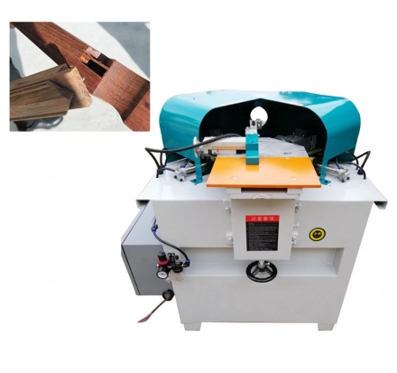Precision 45-Degree Double-Head Chamfering tenoning Machine for Woodworking