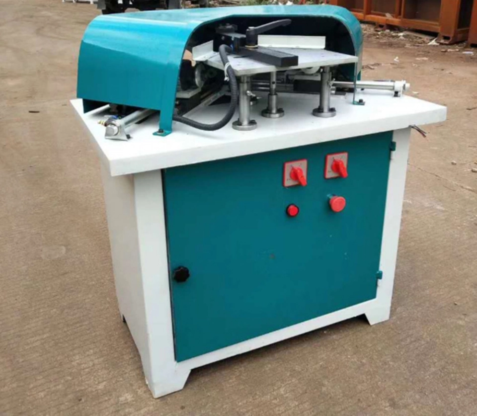 Precision 45-Degree Double-Head Chamfering tenoning Machine for Woodworking (3)
