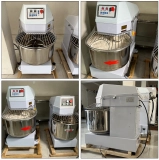 Professional commercial 80L/100L 35kg/40kg Adjustable Speed Dough Mixer (6)