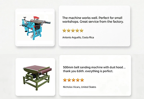 belt sanding machine customer review 