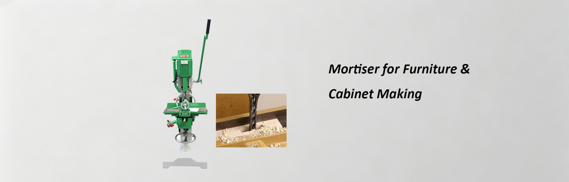Woodworking Mortiser Machine for Cabinet Door & Furniture Tenon Making