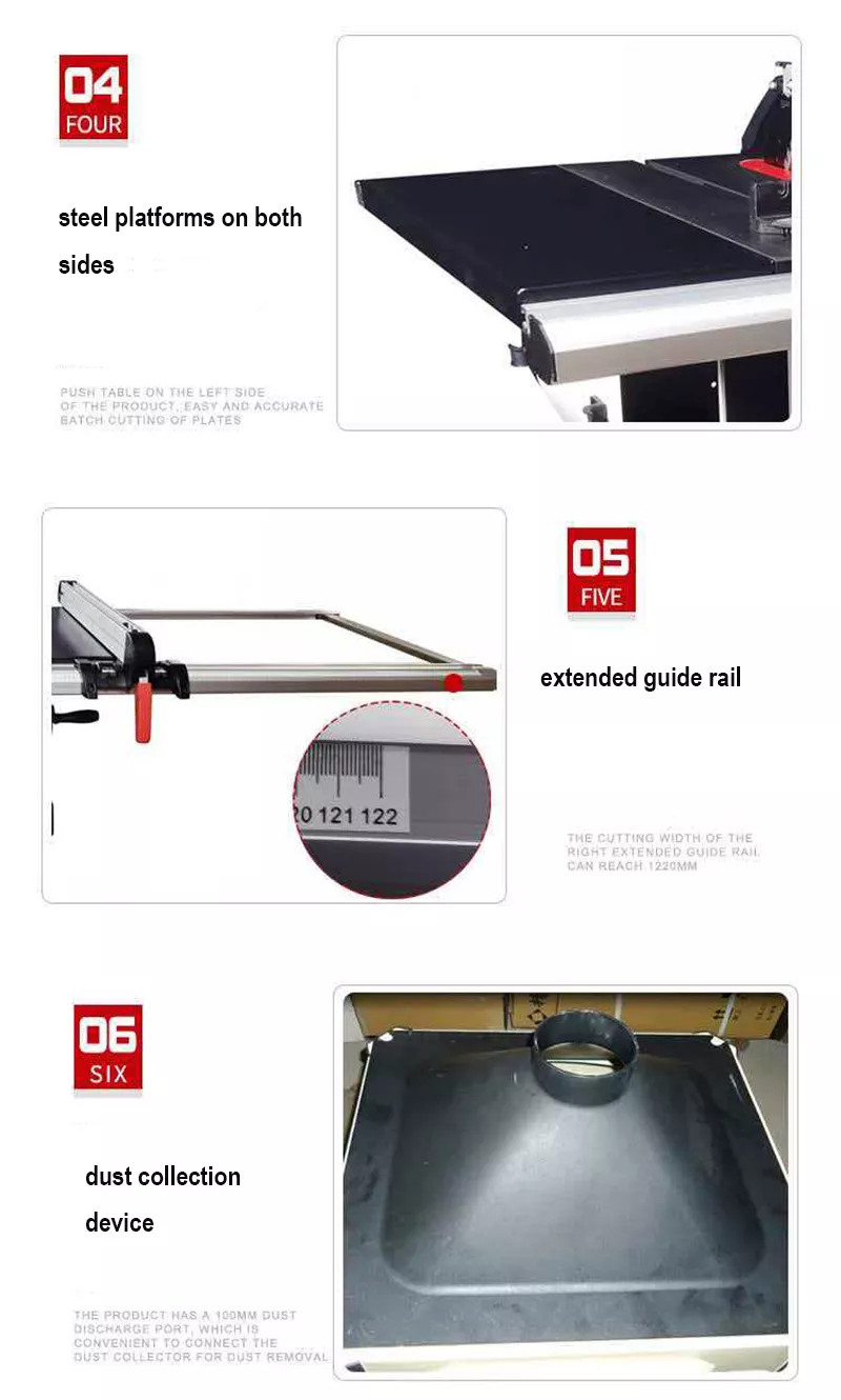 heavy duty table saw (3) 10inch table saw