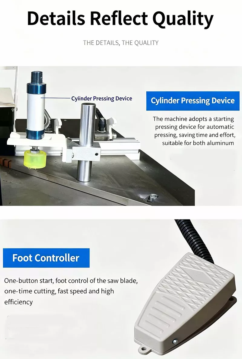 Aluminum Profile Photo Frame Cutting Saw 