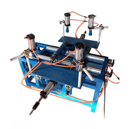 Simple double end mortiser machine for woodworking
