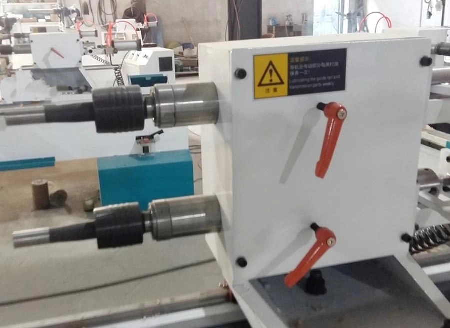 Single /Double-axis CNC woodworking lathe large woodworking lathe for stair column, Roman column lathe, table and chair leg lathe (3)