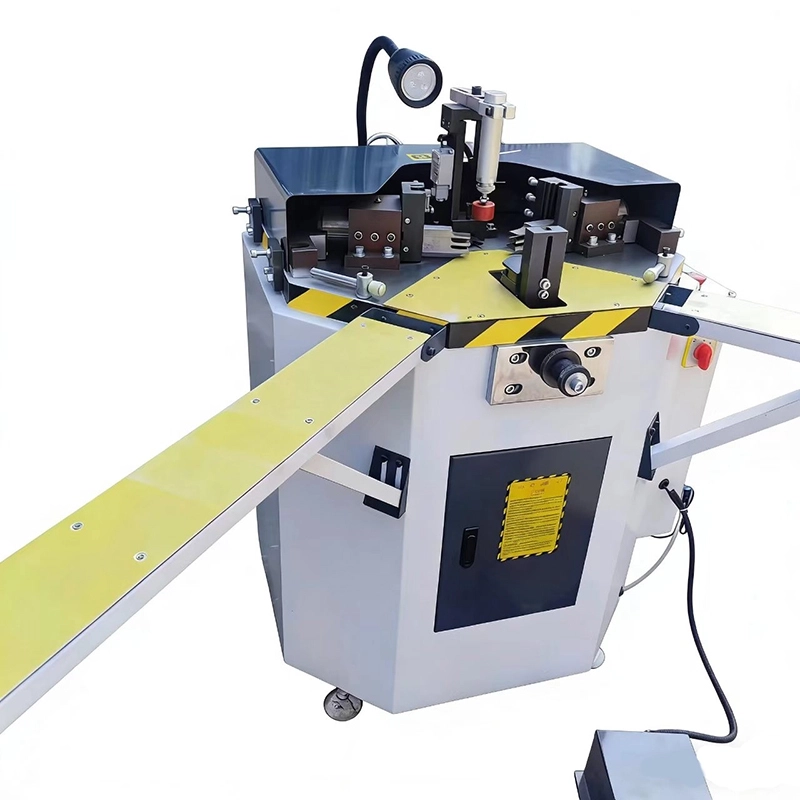 Single Head Hydraulic Corner Crimping Machine 120/140 Type for Aluminum Window, Door & Picture Frame (3) Single Head Hydraulic Corner Crimping Machine 120/140 Type for Aluminum Window, Door & Picture Frame (3)