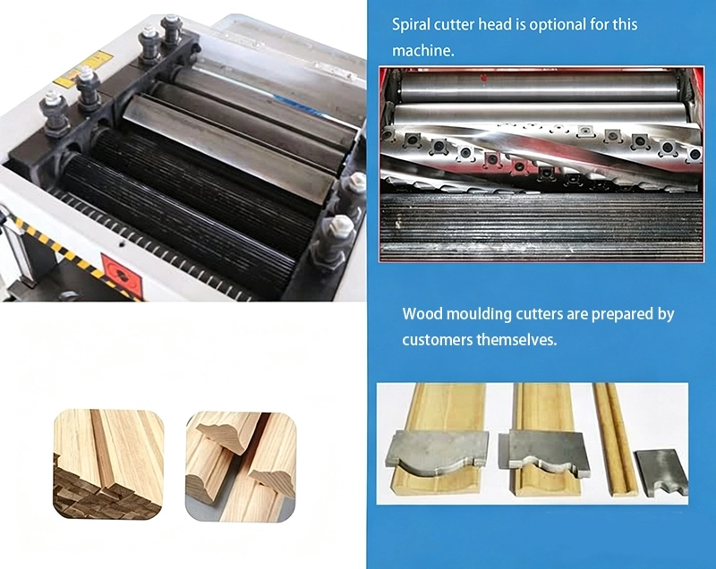 MB102GH / MB1025GH / MB103GH / MB104GH Upgraded High Speed Single Side Wood Thickness Planer (5) MB102GH / MB1025GH / MB103GH / MB104GH Upgraded High Speed Single Side Wood Thickness Planer (5)
