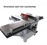 MJ243C Heavy‑duty Sliding Table Saw 3kW Woodworking Circular Saw for Furniture Workshop (6)