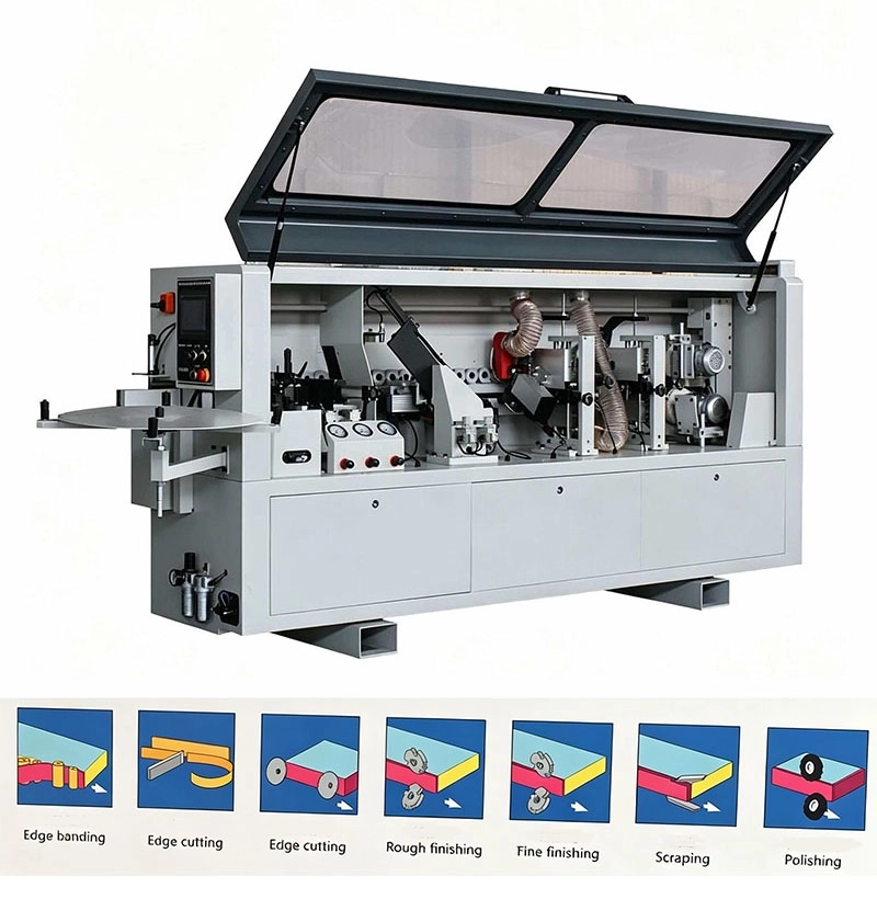 Small Full Automatic Edge Banding Machine (3) Small Full Automatic Edge Banding Machine (3)
