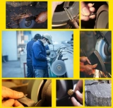 Vertical Floor Grinder 10 Inch 12 Inch | Heavy Duty Grinding Machine for Metal, Aluminum & Woodworking (3)