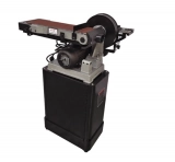 W0506 6*9" woodworking belt sander cast iron body with induction motor sanding disc machine sander