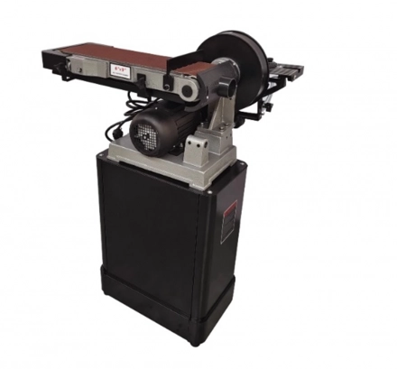 W0506 6*9" woodworking belt sander cast iron body with induction motor sanding disc machine sander