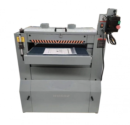 W0602 26-Inch Stepless Transmission Dual Roller Drum Sander: Precision Wood Sanding Machine for Professional Woodworkers