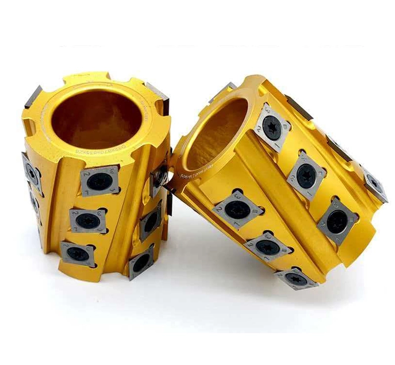 Wide Blade Helical Spiral Planer Cutter Head (3) Wide Blade Helical Spiral Planer Cutter Head (3)