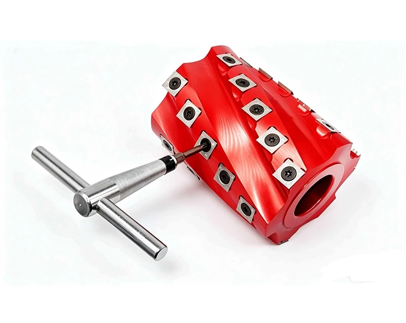 Wide Blade Helical Spiral Planer Cutter Head (4) Wide Blade Helical Spiral Planer Cutter Head (4)
