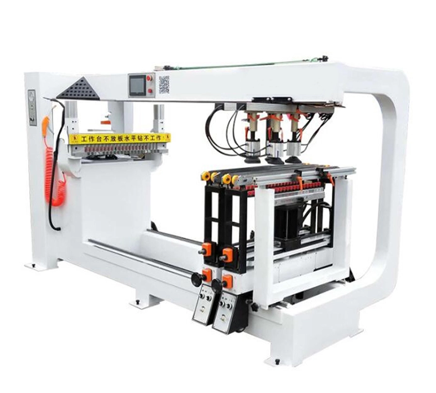 Wood Multi Holes Drilling Machine Furniture Cabinet One/Two/Three/ Four /Six Rows Multi Boring Machine