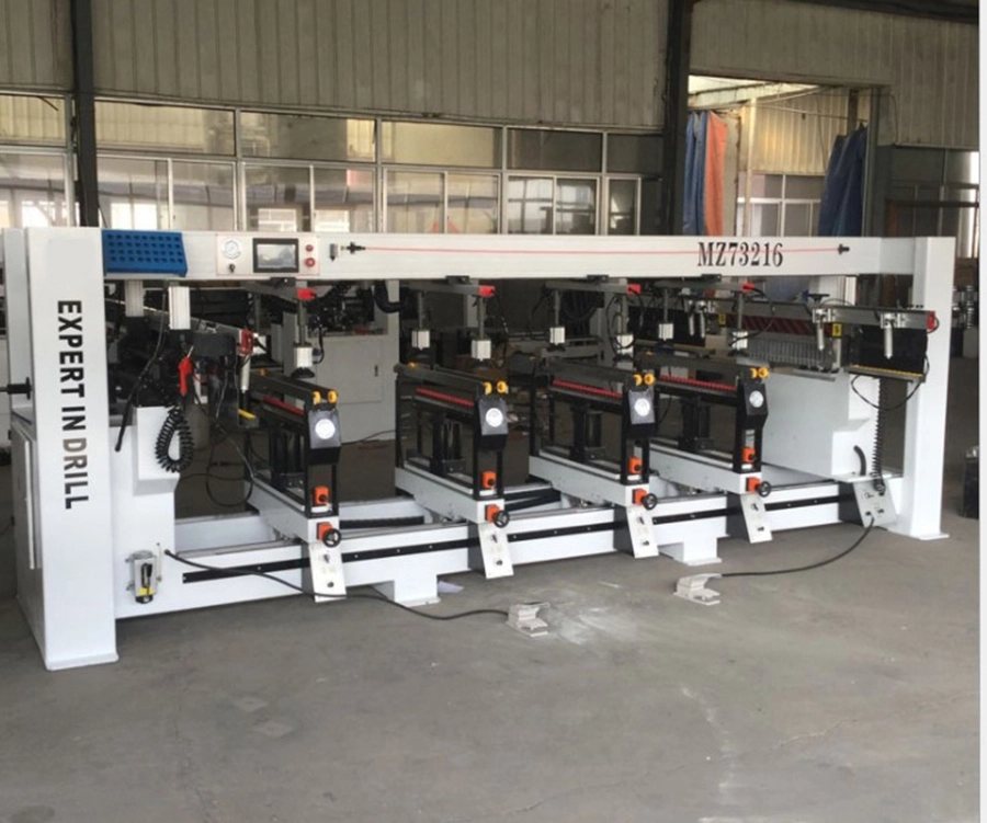 Wood Multi Holes Drilling Machine Furniture Cabinet One/Two/Three/ Four /Six Rows Multi Boring Machine (5)