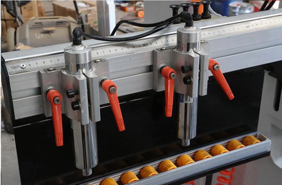 Wood Multi Holes Drilling Machine Furniture Cabinet One/Two/Three/ Four /Six Rows Multi Boring Machine (8)